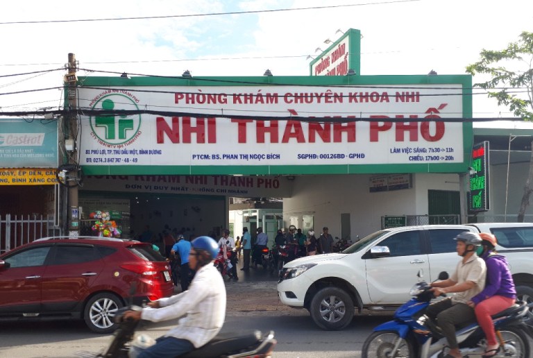 Phòng Khám Nhi Đồng Sài Gòn Bình Dương