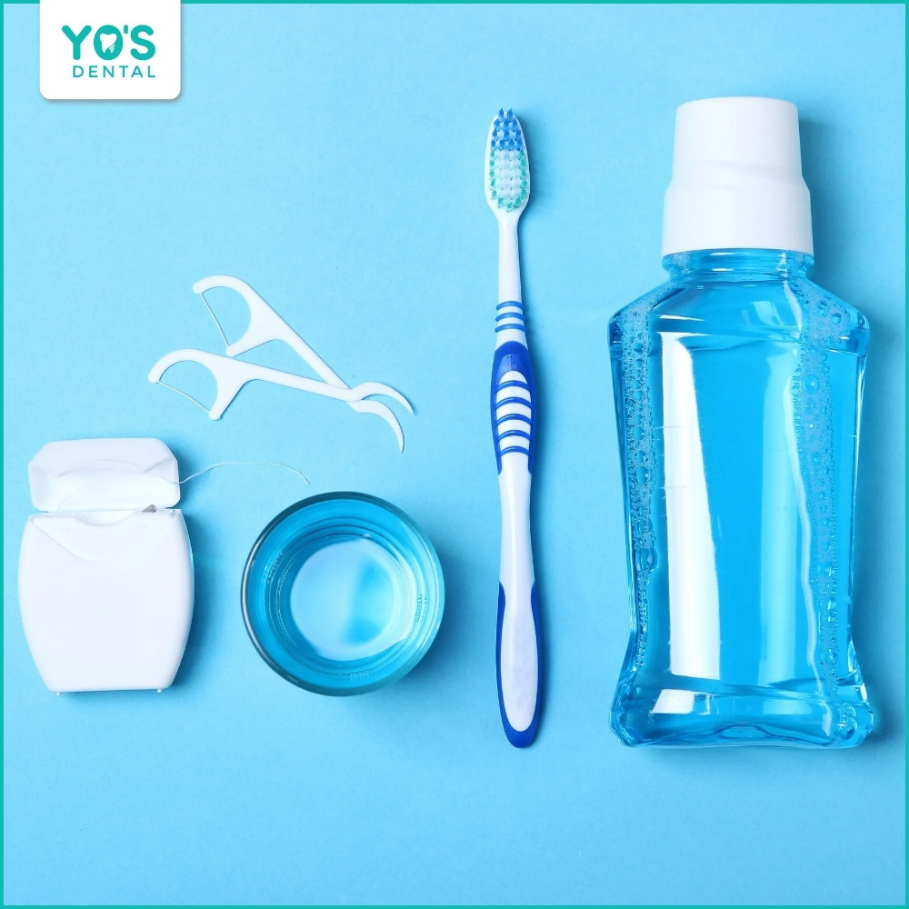 Bộ dụng cụ chăm sóc răng miệng lý tưởng dành cho người bọc răng sứ