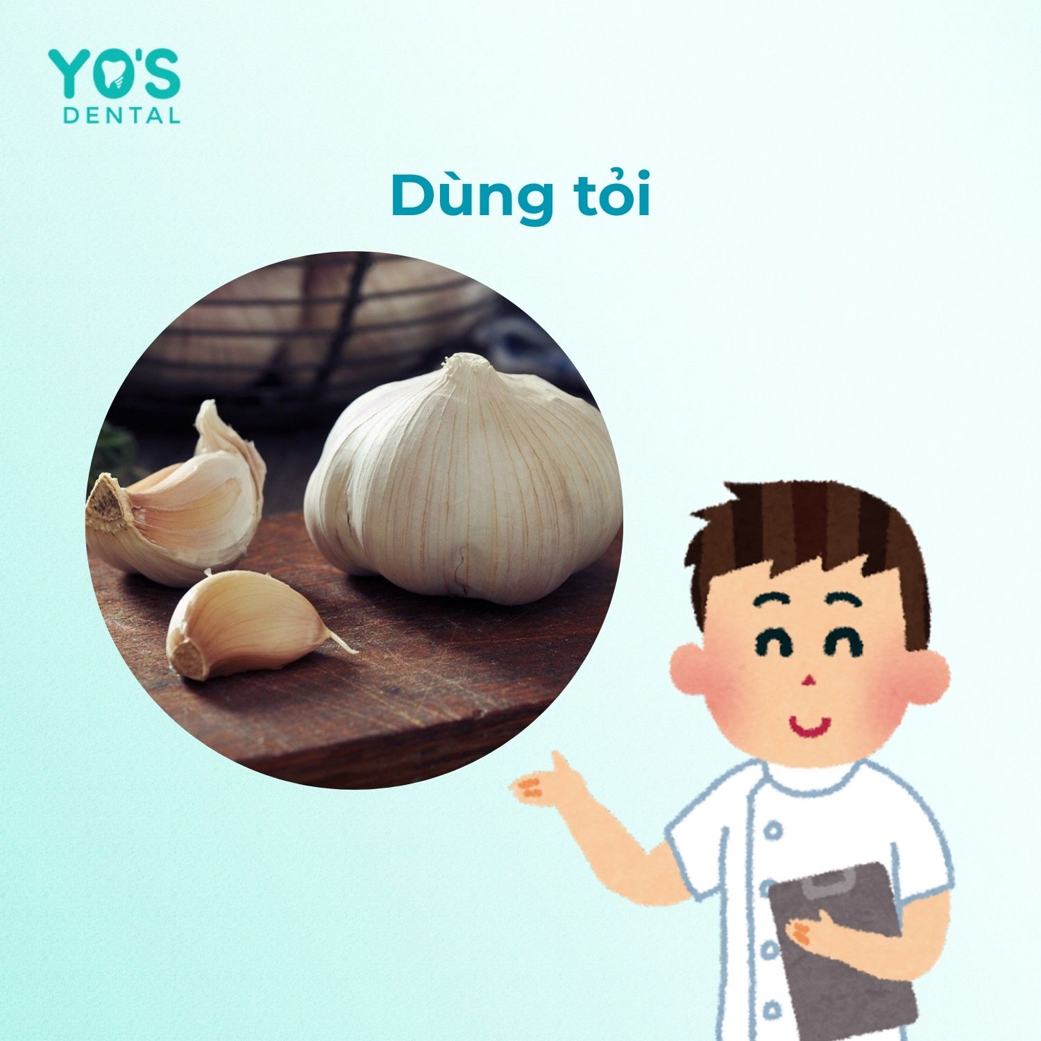 Mùi tỏi khá nồng, bạn nên súc miệng kỹ sau khi áp dụng Mùi tỏi khá nồng, bạn nên súc miệng kỹ sau khi áp dụng