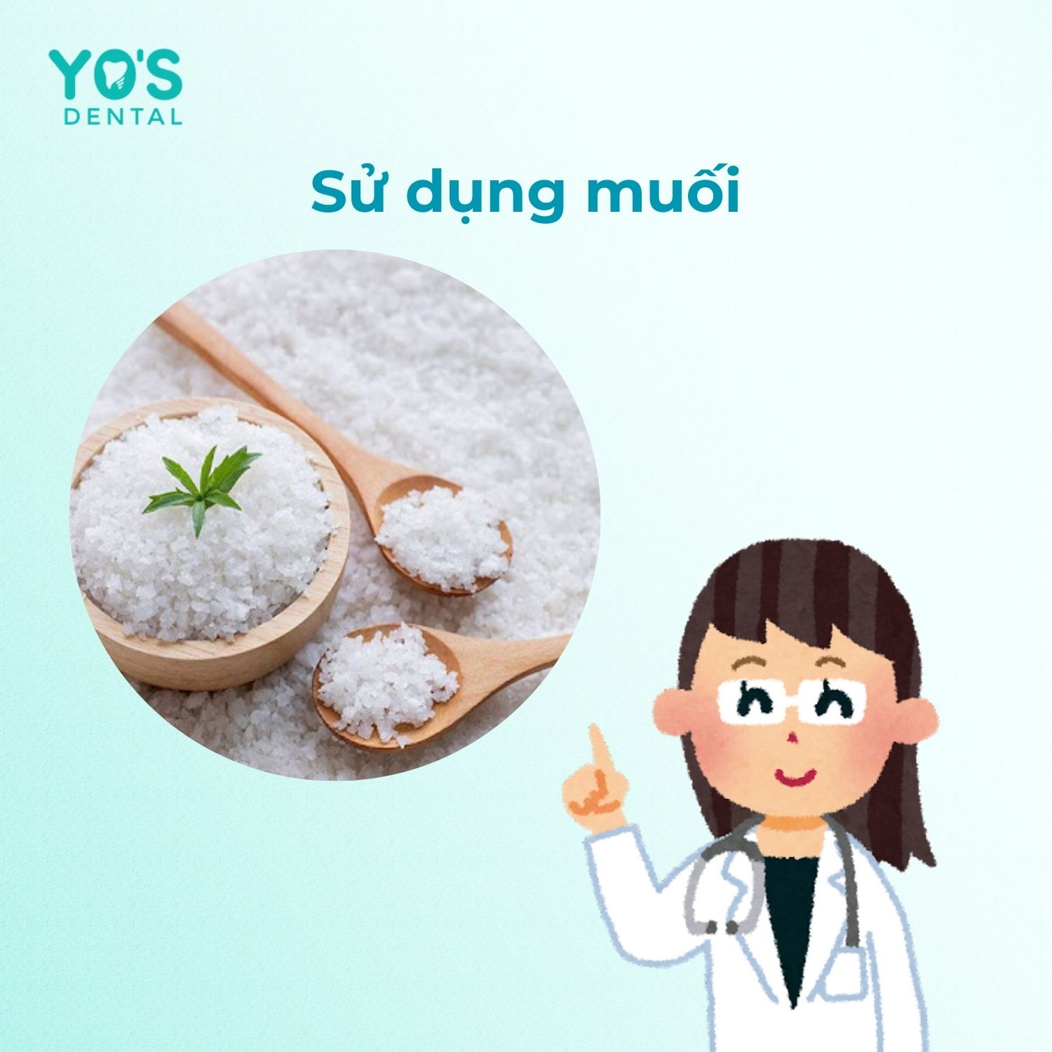 Làm sạch lưỡi bằng muối Làm sạch lưỡi bằng muối