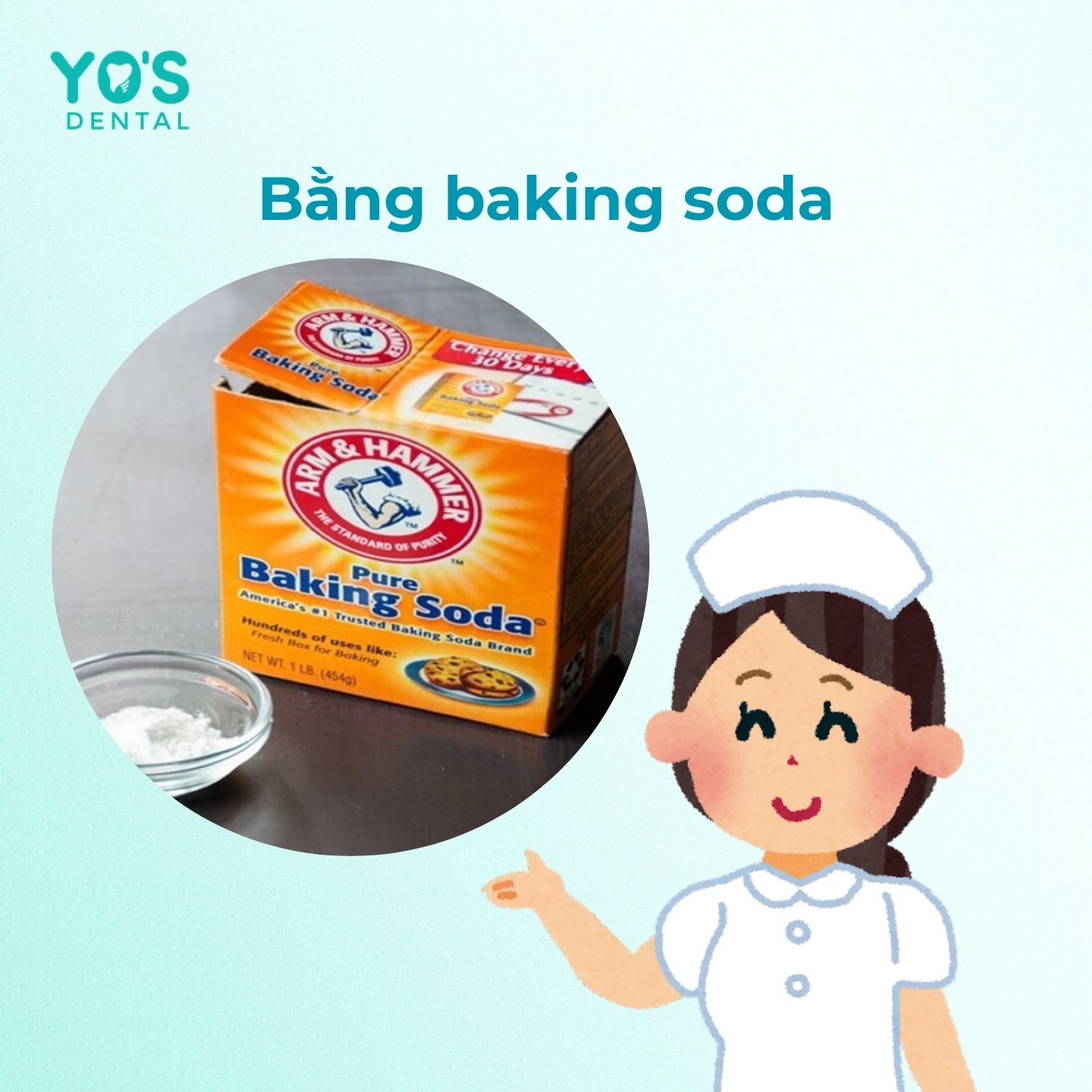 Cách làm sạch lưỡi bị trắng bằng baking soda Cách làm sạch lưỡi bị trắng bằng baking soda