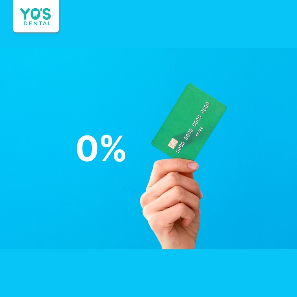 Chính sách hỗ trợ trả góp 0% lãi suất giúp bạn an tâm điều trị