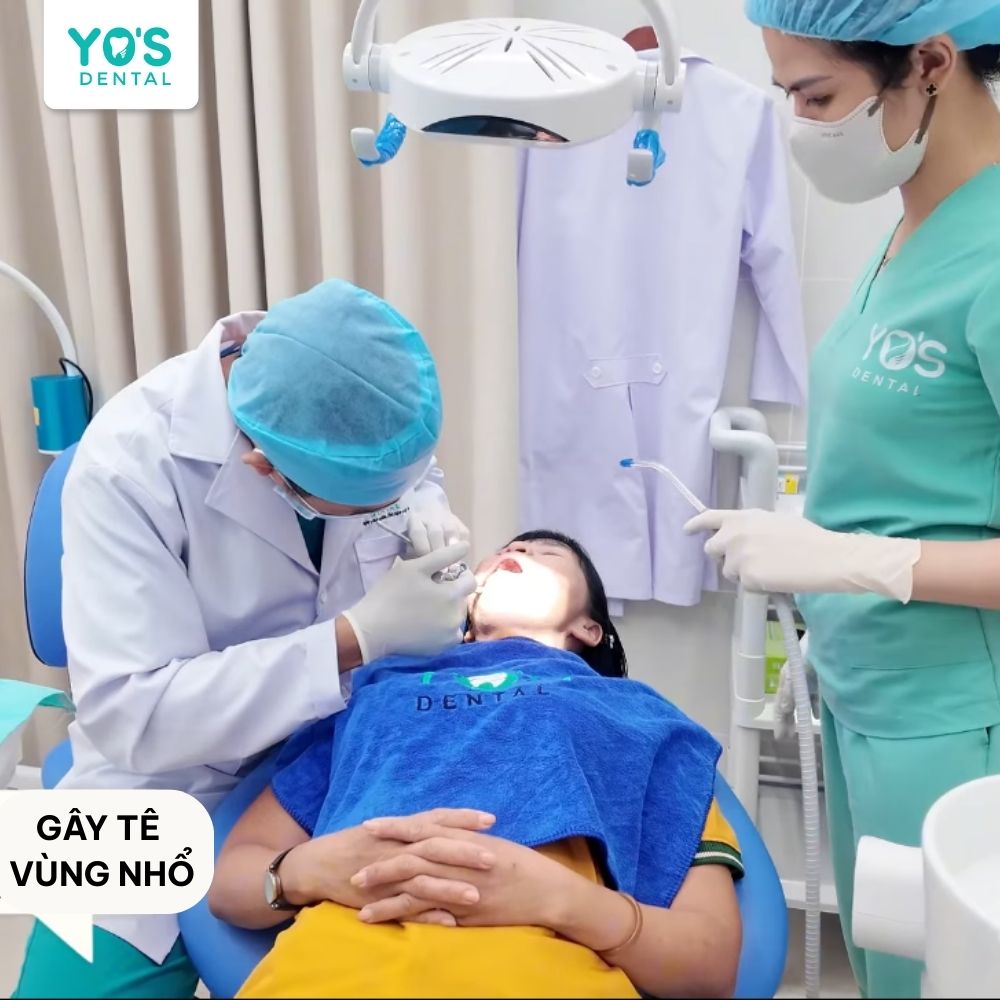 Bác sĩ Yo’s ứng dụng kỹ thuật hiện đại gây tê vùng răng cần nhổ