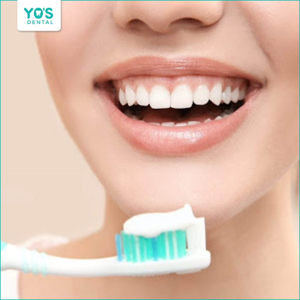 Chải răng 2 lần/ngày là cách giúp răng miệng luôn khỏe mạnh, tránh tái mảng bám vôi răng